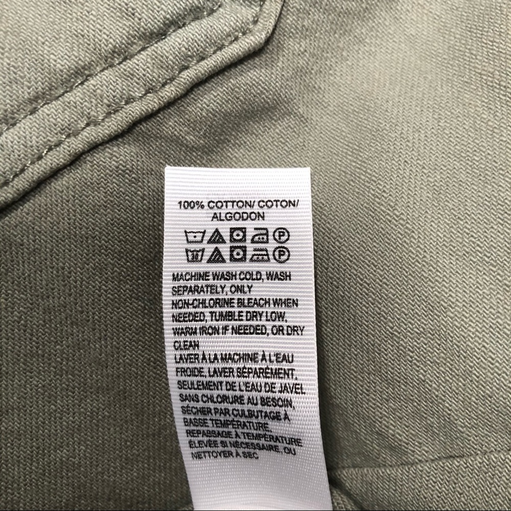 *LIKE NEW* Green Cargo style Lucky Brand Dress - Picture 6 of 6